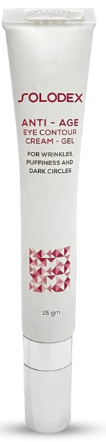 Solodex anti-age eye contour cream gel 15 gm