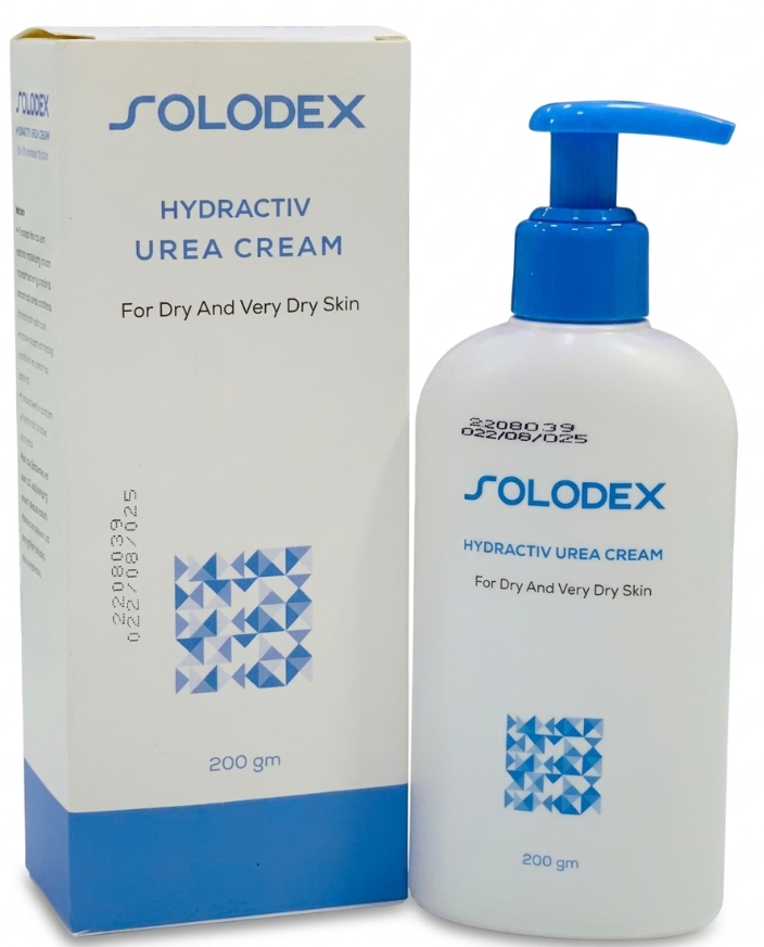 Solodex hydractiv urea cream 200 gm