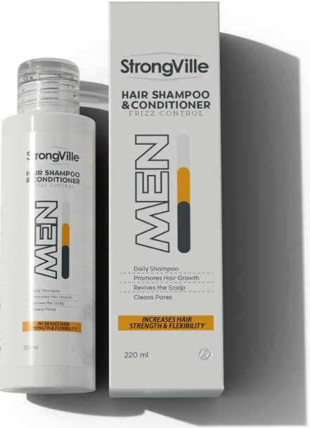 Strongville men hair shampoo & conditioner 120 ml