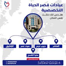 عيادات قصر الحياة